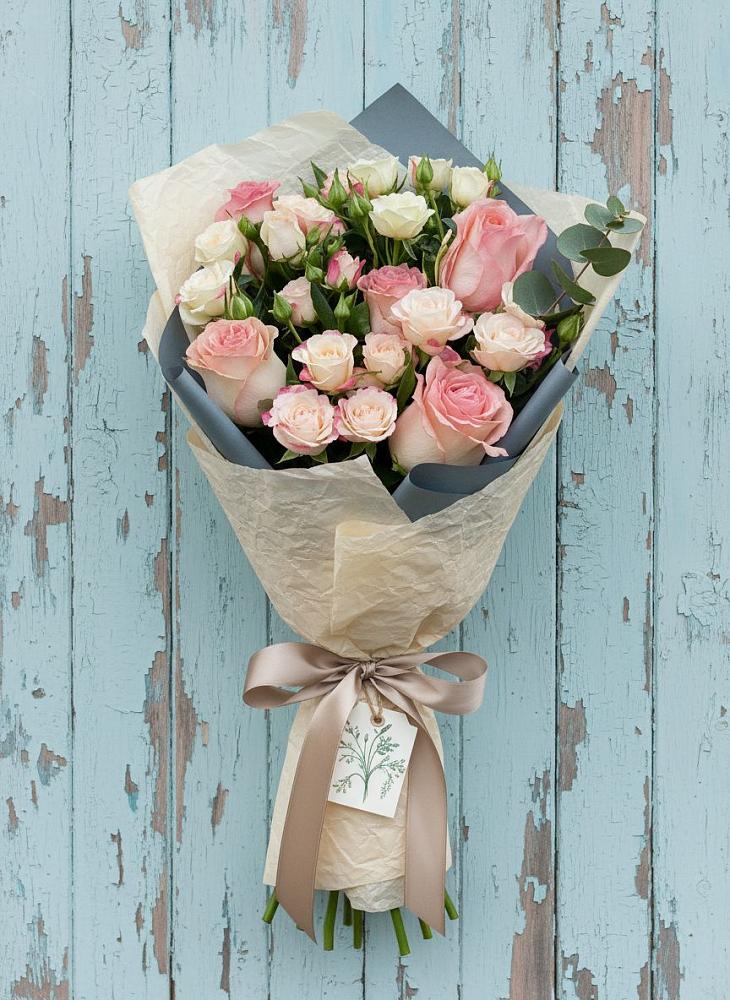 Букет цветов из: Розы в Анапе