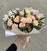 Букет Кремовые розы Латте в Анапе