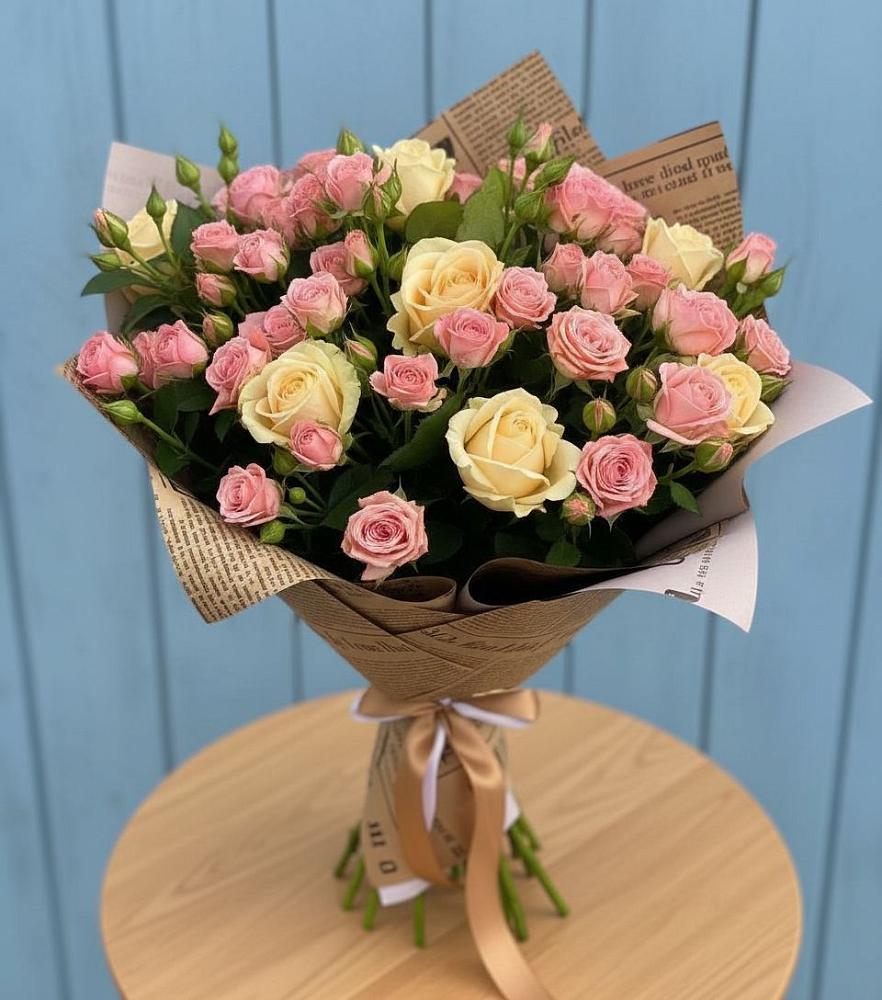 Букет варенье из роз в Анапе Букет цветов из: Розы в Анапе