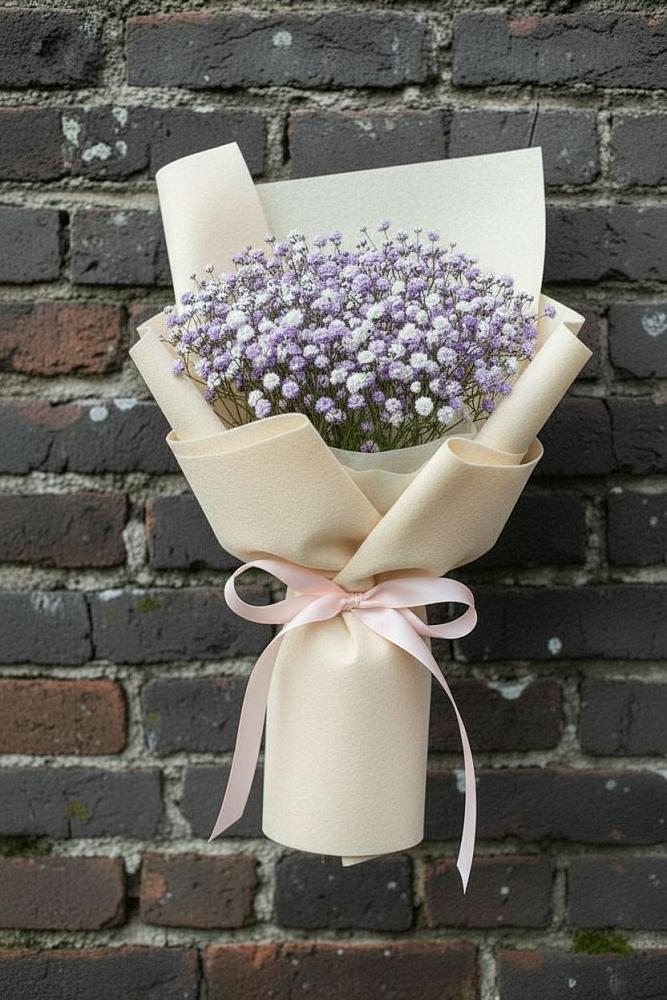 Букет Нежные чувства в Анапе Букет цветов из: Гипсофила в Анапе