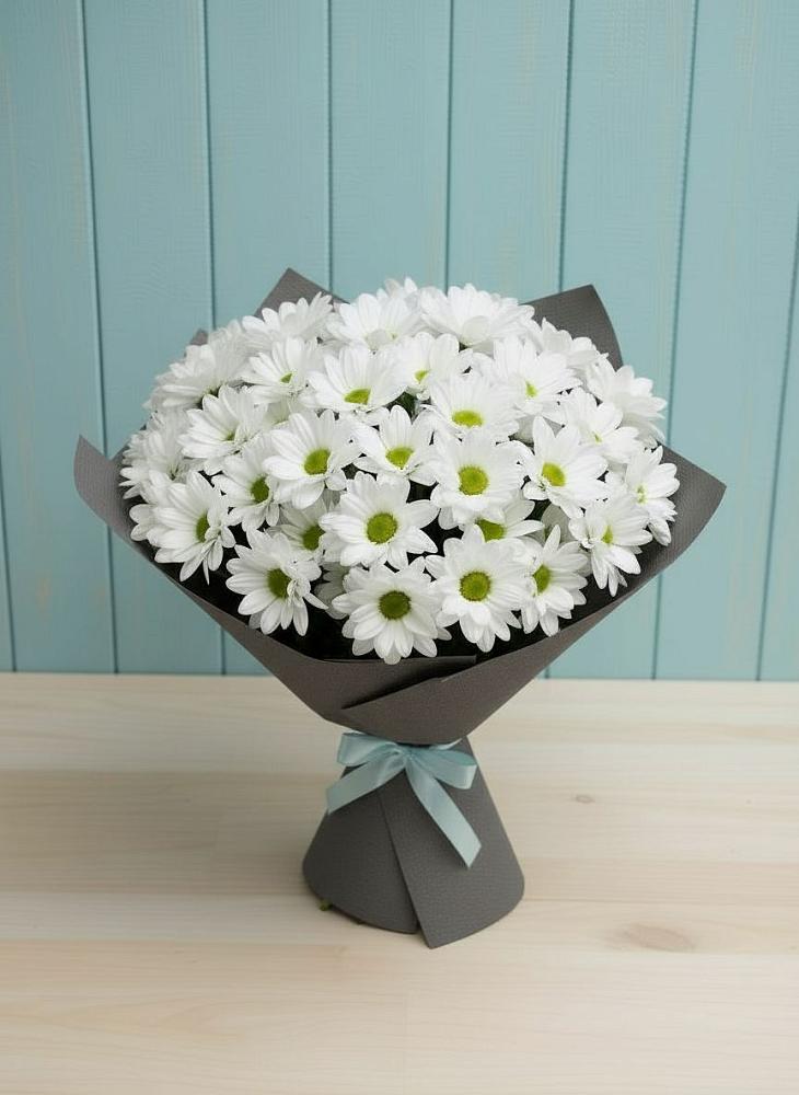 Букет цветов из: Хризантемы в Анапе