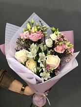 Букет лунная мелодия #REPLACE_PRED# Анапе Букет цветов из:  Альстромерии, Розы и Лизиантусы #REPLACE_PRED# Анапе