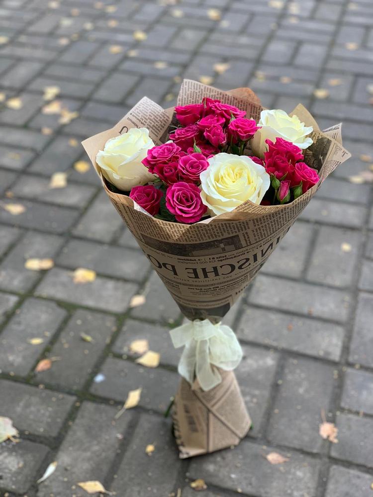 Букет цветов из: Розы в Анапе